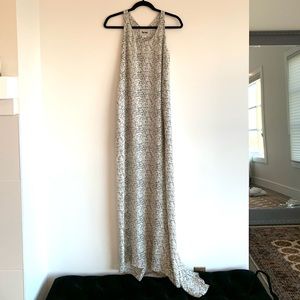 Acne Magic L print maxi dress